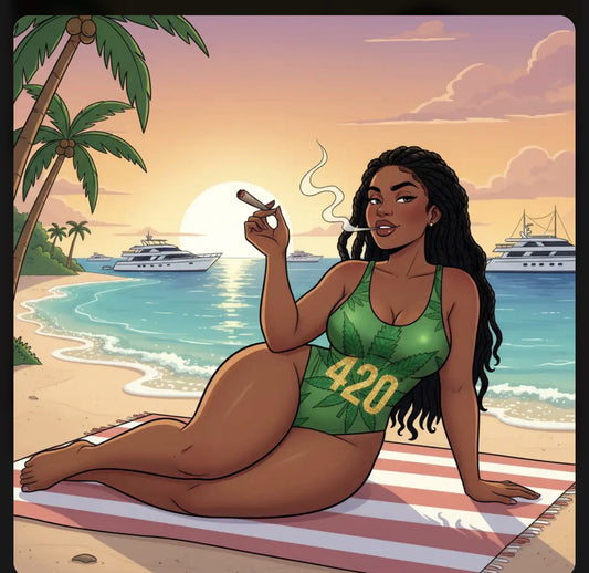 Turn Yacht Nights Into Runway Moments - "Strain Wear" By So High 420 Unique Designed Apparel