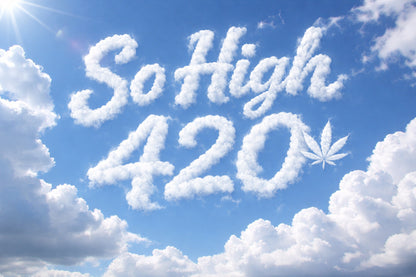 The OG Kush Strain Collection by So High 420 Apparel All-Over Print Swim Cover Up
